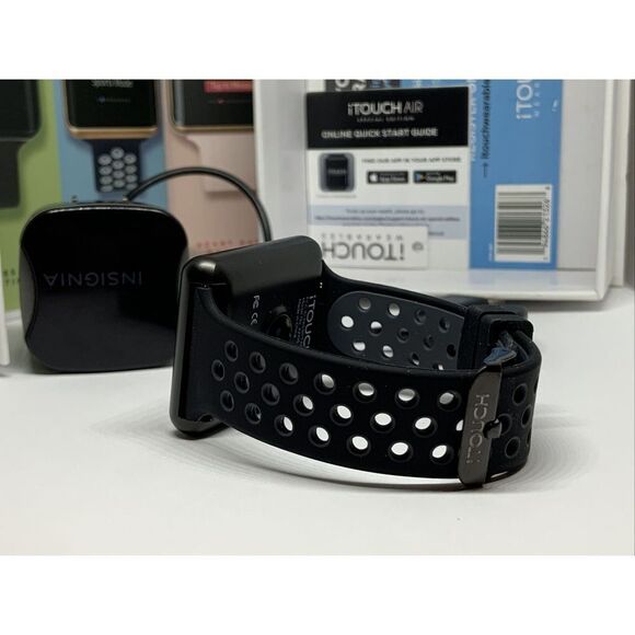 ITouch Special Edition Unisex Air Black Silicone Touchscreen Smart Watch QU33 - Picture 11 of 12